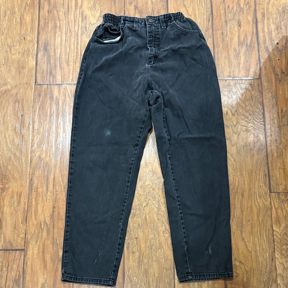 Lee Women's Dark Black Ankle Jeans